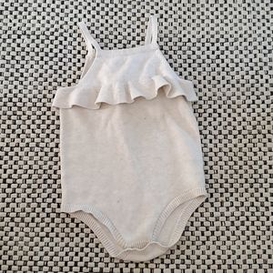 Knit romper bubble